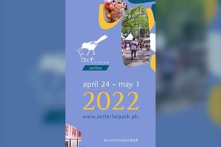 Art in the Park is back online for 2022