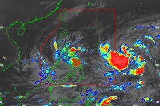 PAGASA: Agaton weakens, to make landfall over Leyte's eastern coast 