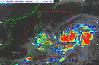 Tropical depression Agaton reaches Samar town