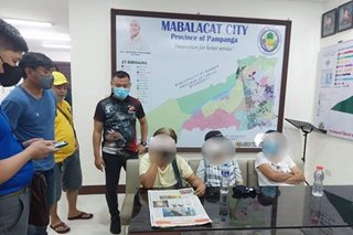 Umano'y NPA member, 2 iba pa arestado sa Pampanga