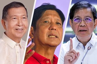 Lacson, Gonzales warn of 'destabilization' if Marcos Jr. wins