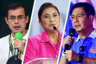 Robredo 'cannot be trusted' after 'fooling' other pres'l bets: Isko, Ping