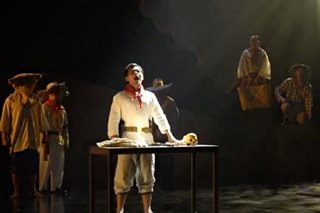Theater review: Bullet becomes Bonifacio in '2Bayani'