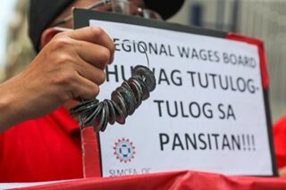 P400 daily wage hike for Central Luzon workers sought