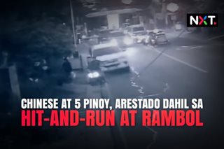 6, arestado dahil sa hit-and-run at rambol 