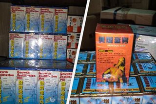 P31.5M worth of fake, unregistered health products seized in Manila 