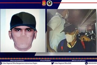 Sketch ng person of interest sa Maguindanao blast inilabas na