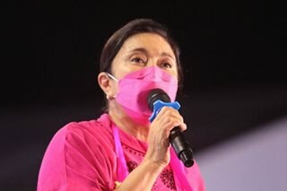 Robredo pumalag sa bansag na 'elitista' ang kampo niya