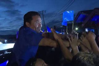 Pacquiao nag-ikot sa Ormoc, Biliran
