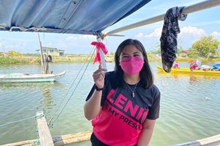 Angel Locsin at Jillian Robredo nangampanya sa Pampanga
