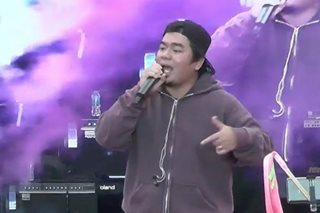 Gloc-9 steps out as ‘Kakampink’ at Baguio rally