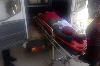 Rider natusok ng kawayan nang bumangga sa truck