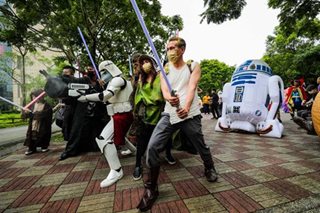 Fans celebrate Star Wars Day in Taipei