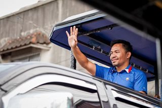 Pacquiao tinapos ang pangangampanya sa Cebu sa isang grand rally