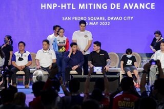 Duterte attends HNP miting de avance