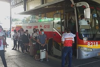 Passengers flock to bus terminals ahead of Halalan 2022