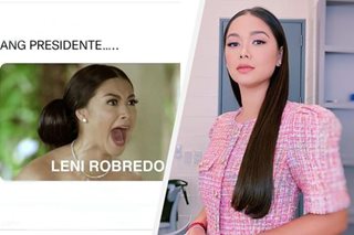 Maja Salvador endorses Leni Robredo for president