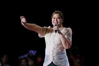 Sara Duterte eyes heading defense dept: spox