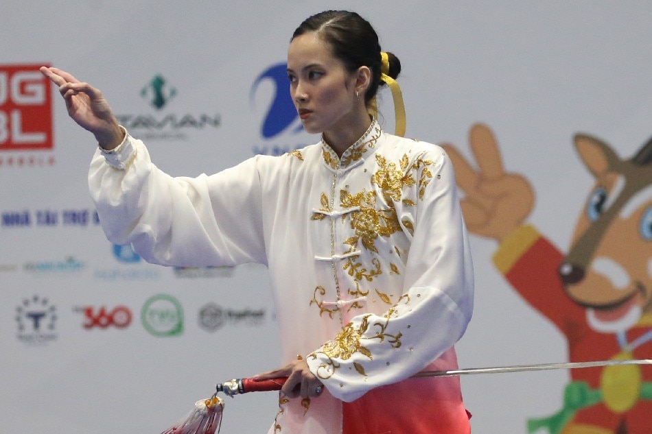 Filipino athlete Agatha Chrystenzen Wong competes in the Wushu Women's Taijiquan event during the SEA Games 2019 in Manila, Philippines, 01 Decemeber 2019. File photo. Francis Malasig, EPA-EFE