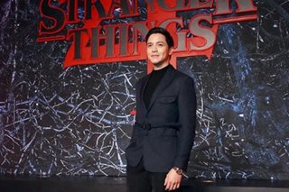 Alden Richards attends 'Stranger Things' premiere in US