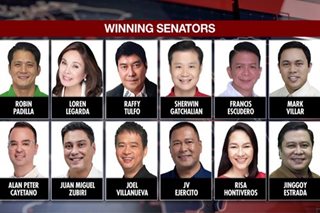 Comelec to proclaim 12 winning Senate bets May 18