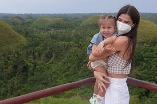 LOOK: Anne Curtis takes daughter Dahlia to Bohol
