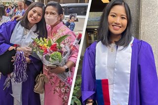 VP Leni may paalala kay Jillian matapos ang NYU graduation
