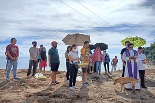Ika-40 araw matapos ang landslides sa Leyte, ginunita