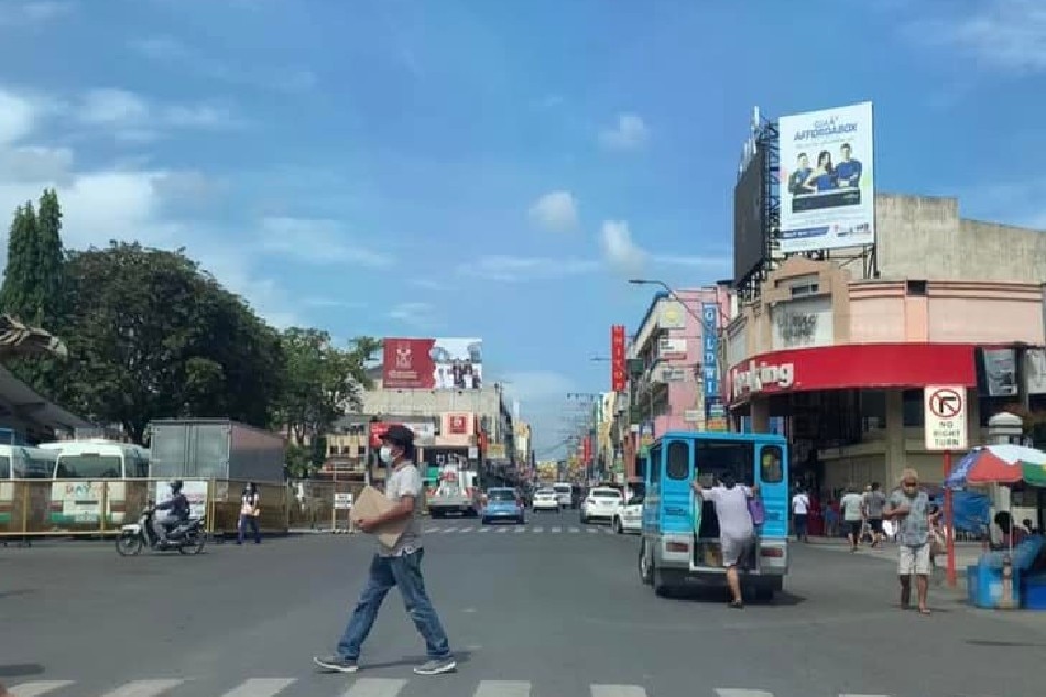San Pedro Street in Davao City, where Sara Duterte-Carpio plans to have her inauguration as the 15th vice president on June 19, 2022.