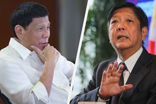 Duterte tells Filipinos to support Marcos Jr. administration