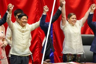 Marcos, Sara proclaimed as elections winners