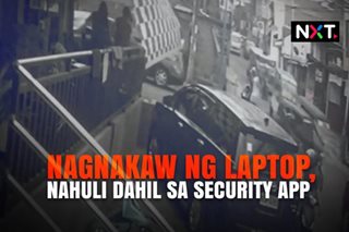 Nagnakaw ng laptop, nahuli dahil sa security app