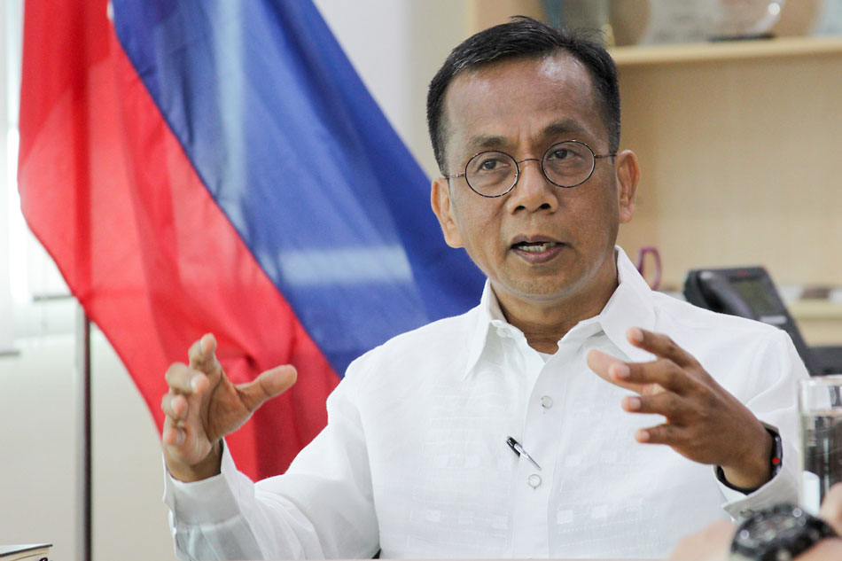  Philippine Competition Commission (PCC) Chairman Arsenio Balisacan speaks during an interview at Vertis North Corporate Center in Quezon City on April 10, 2019. Jonathan Cellona, ABS-CBN News