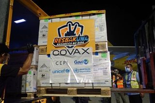 COVAX eyeing to replace PH-procured expiring COVID jabs, says health official