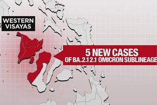 PH detects 5 more cases of omicron BA.2.12.1 subvariant