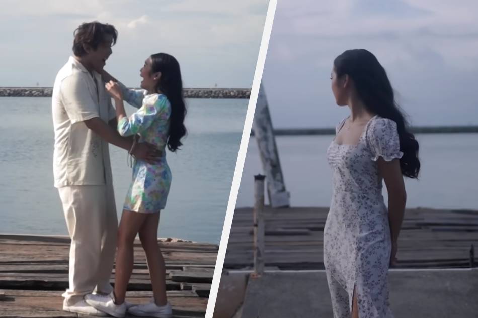 Francine Diaz and Zack Tabudlo star in the latter’s music video for his single ‘As You Are.’ YouTube: Zack Tabudlo