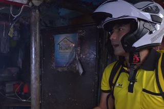 Robi Domingo tries to be a delivery rider for a day