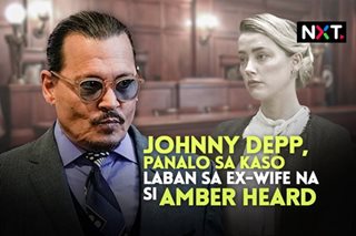 Johnny Depp, panalo sa kaso laban sa ex-wife
