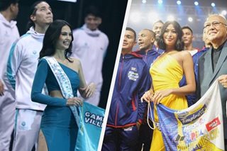 LOOK: Beauty queens join PBA opening ceremony as muses