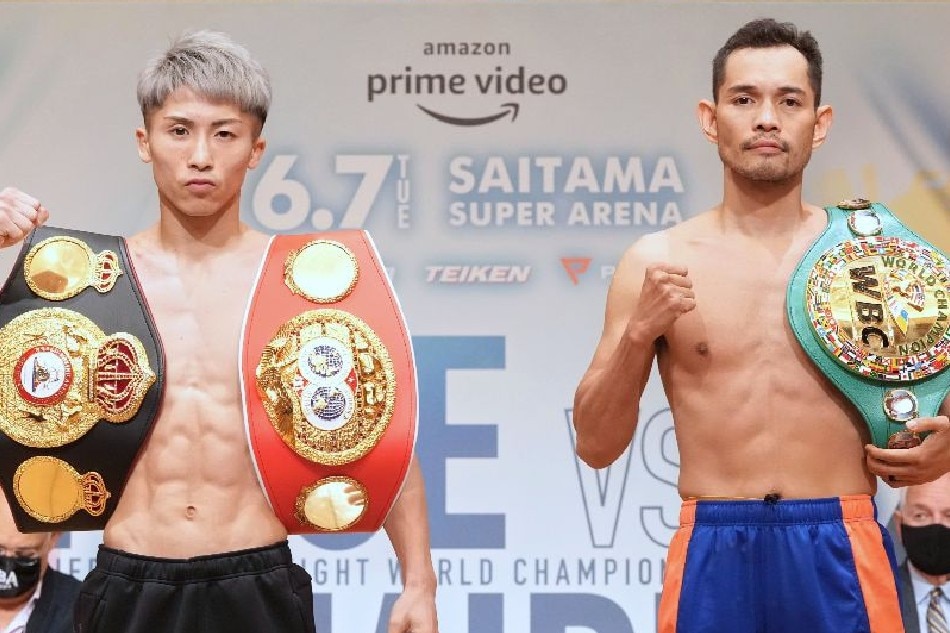 Both Nonito Donaire and Naoya Inoue made the weight limit for their bantamweight title fight on Tuesday. Photo courtesy of Probellum.