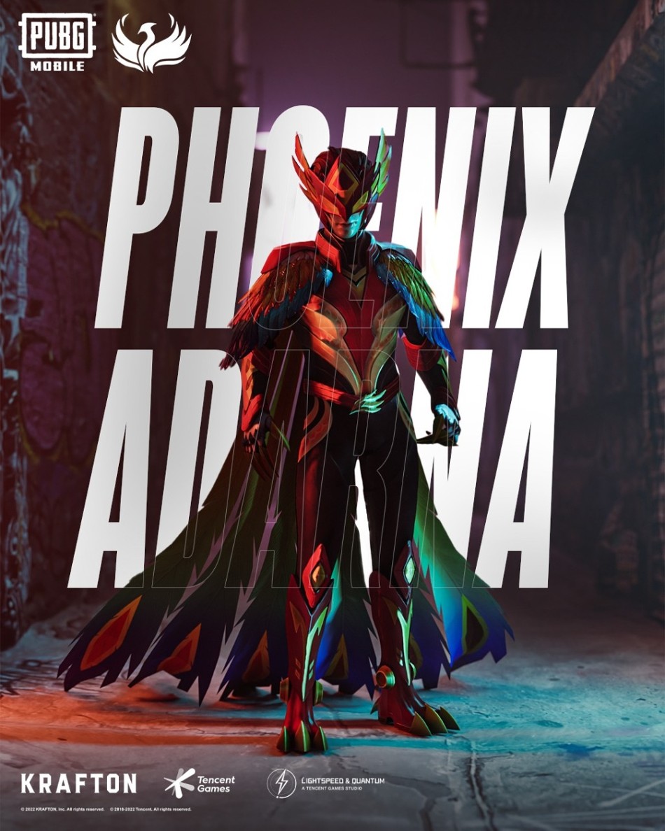PUBG Mobile releases its first in-game Pinoy character set, the Agent Phoenix. (Handout)