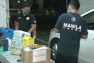 Drive-thru vaccination, testing sa Maynila, huling araw na
