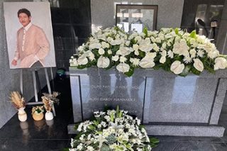Lorna marks Rudy Fernandez's 14th death anniversary
