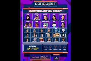 Kyedae, Genshin VAs, V33wise headline CONQuest lineup 