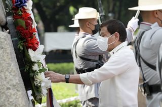 Duterte leads 124th Independence Day rites