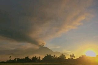 Mt. Bulusan erupts anew; ashfall hits 12 brgys in Juban