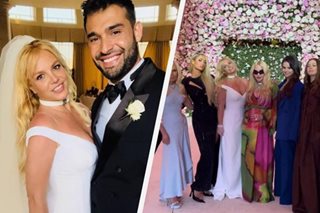Britney Spears shares wedding photos with Sam Asghari
