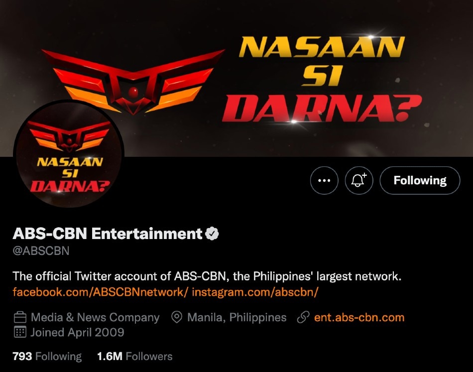 Look Darna Takes Over Abs Cbn Social Media Pages Abs Cbn News