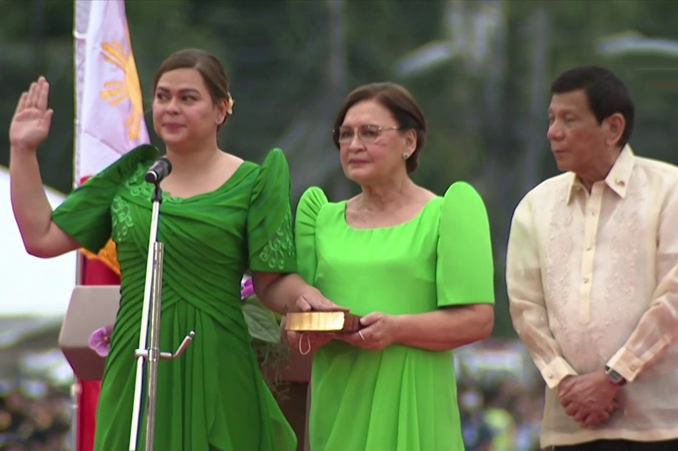 Sara Duterte Nanumpa Na Bilang Bise Presidente Ng Ph Abs Cbn News 0774