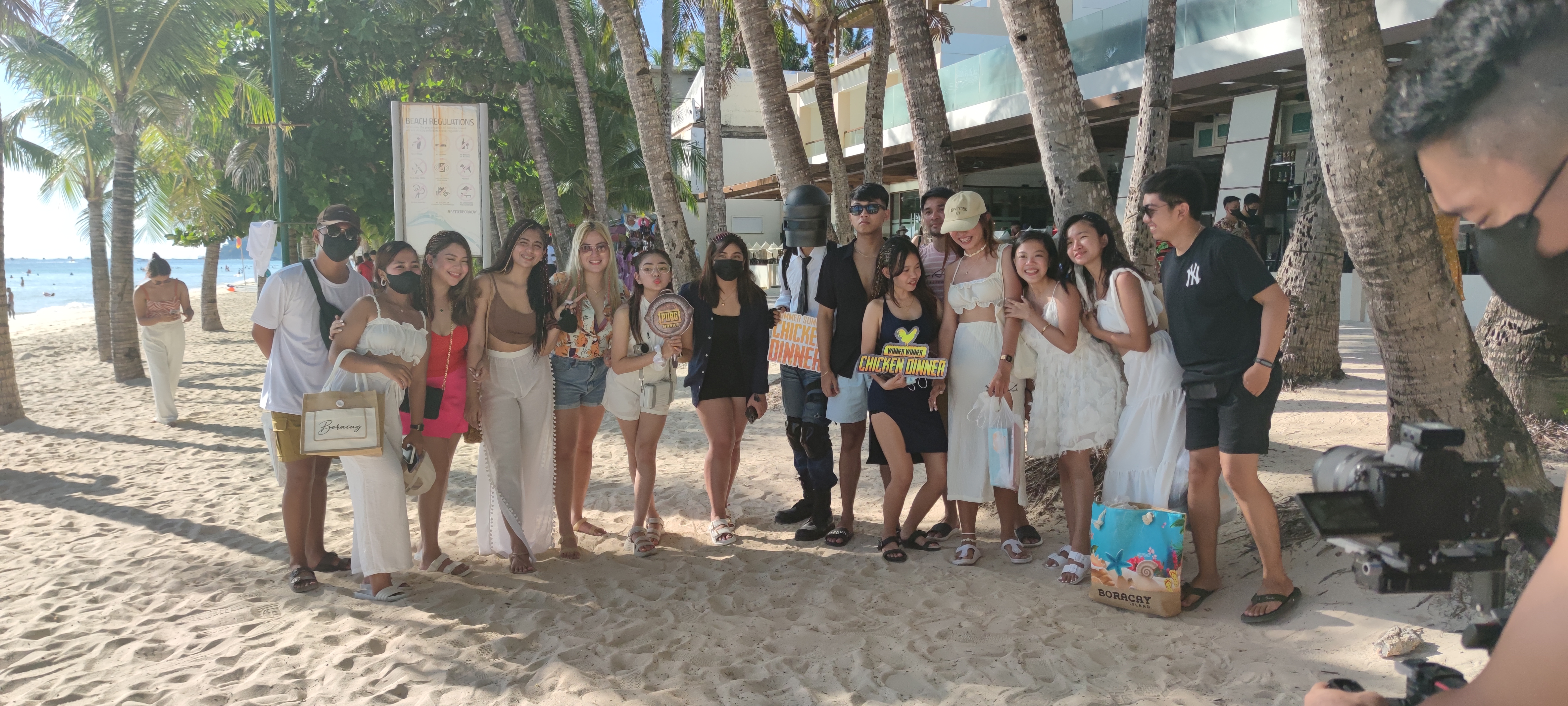 Popular PUBGM video game creators gathered with their fans in Boracay for a meet-and-greet. Kennedy Caacbay, ABS-CBN News